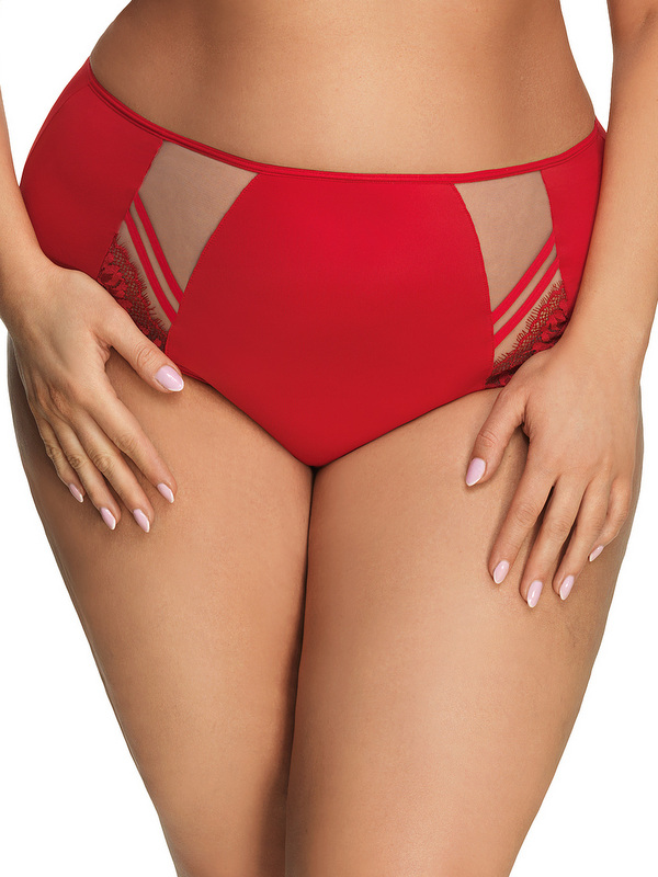 Gorsenia Paradise Full Bum Panties - Red